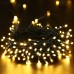 Toodour Solar Christmas Lights, 72ft 200 LED 8 Modes Solar String Lights, Waterproof Solar Fairy Lights for Garden, Patio, Home, Holiday, Party, Outdoor Christmas Decorations (Warm White)