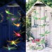 Toodour Solar Wind Chimes, Color Changing Solar Dragonfly Wind Chimes, LED Decorative Mobile, Waterproof Solar Lights Outdoor for Patio, Window, Garden Decor, for Mom/Grandma