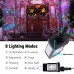Toodour LED Christmas Lights, 72ft 200 LED String Lights with 8 Modes, Timer, Low Voltage Indoor Fairy Twinkle Lights for Christmas, Home, Garden, Party, Holiday, Xmas Tree Lights (Multicolor)