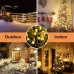 Toodour LED Christmas Lights, 72ft 200 LED String Lights with 8 Modes, Timer, Low Voltage Indoor Fairy Twinkle Lights for Christmas, Home, Garden, Party, Holiday, Xmas Tree Lights (Warm White)